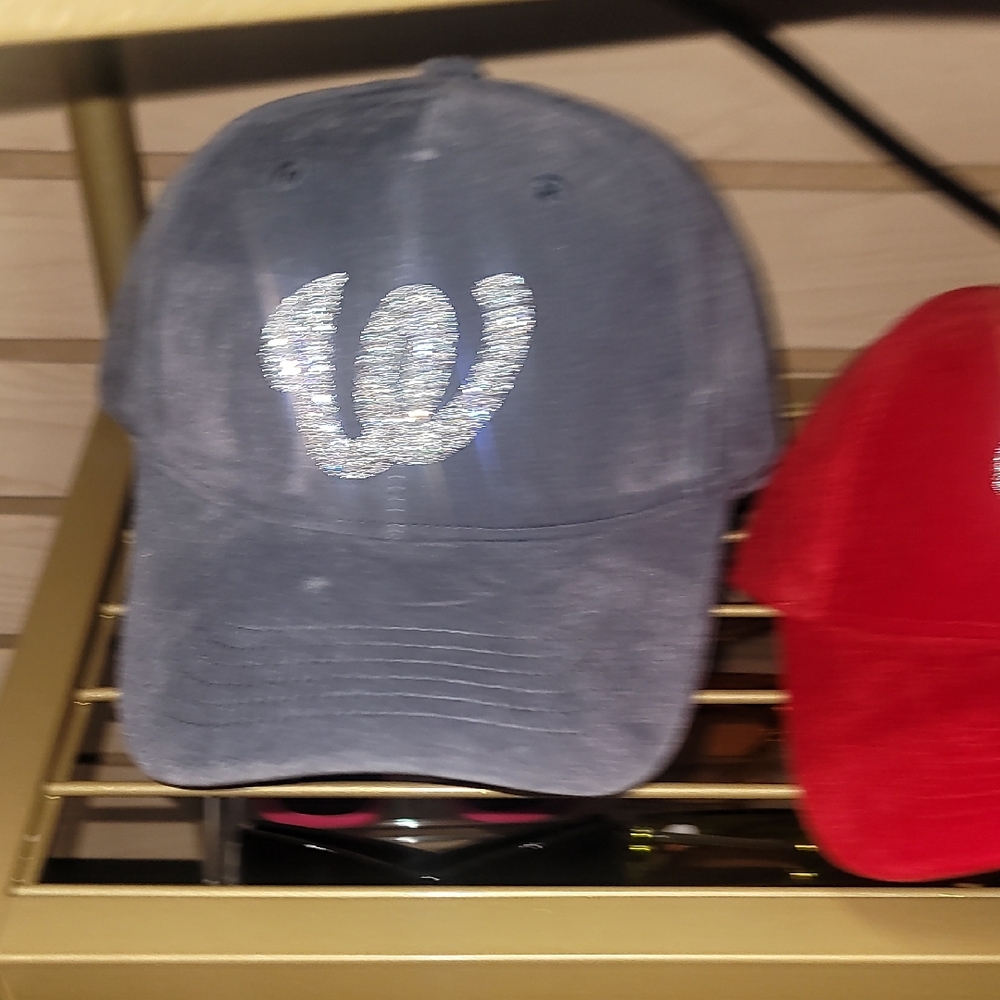 W-Grey Cap with Silver Logo